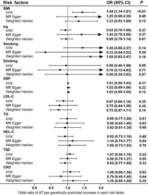 Causal Associations of Obesity With Achilles Tendinopathy: A Two-Sample Mendelian Randomization Study